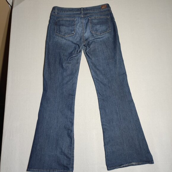 PAIGE Jeans women's size 30 indigo blue colour Skyline Boot boot cut - Picture 3 of 13
